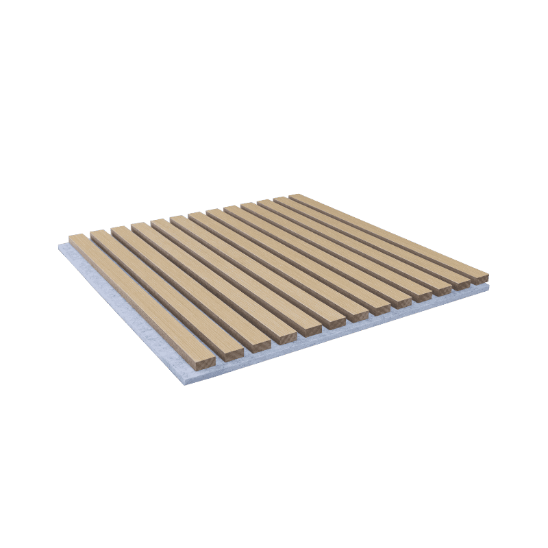 Akutegel Zacht Eiken Op Grijs Vilt